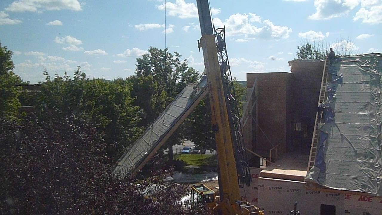 Reconstruction de l'église