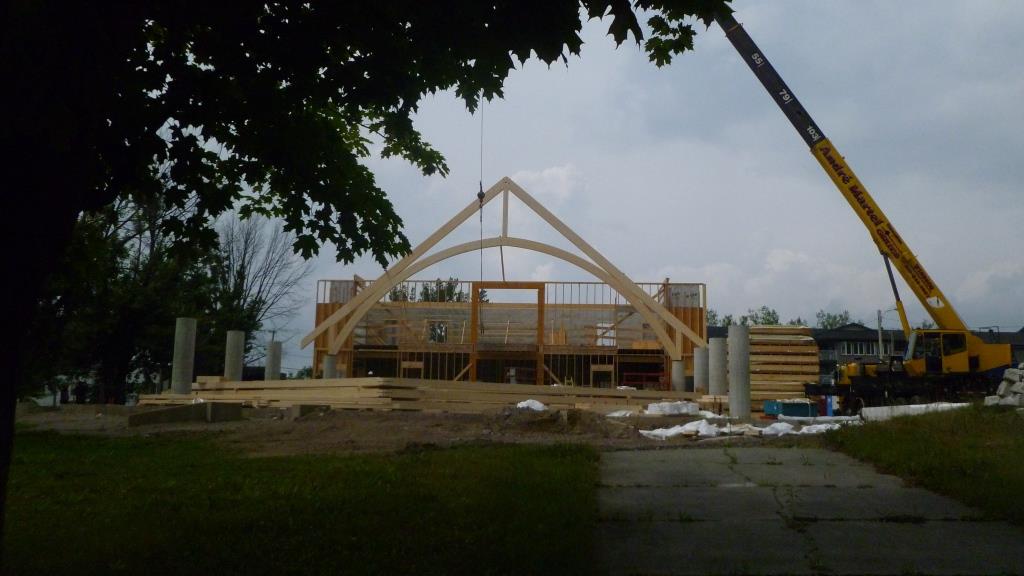 Reconstruction de L'église