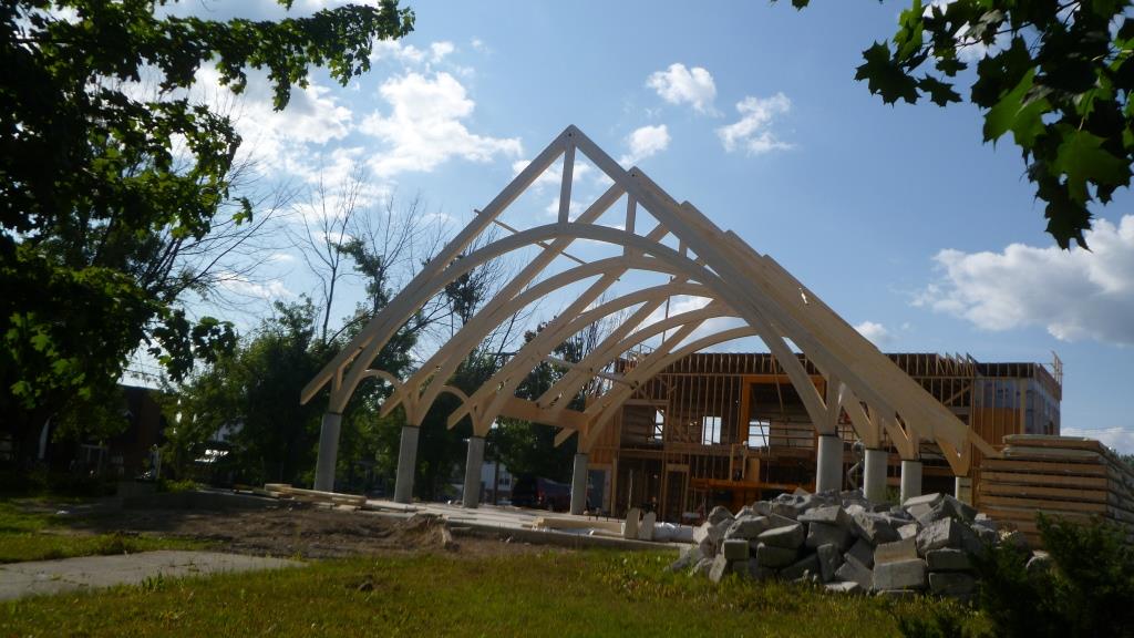 Reconstruction de l'église