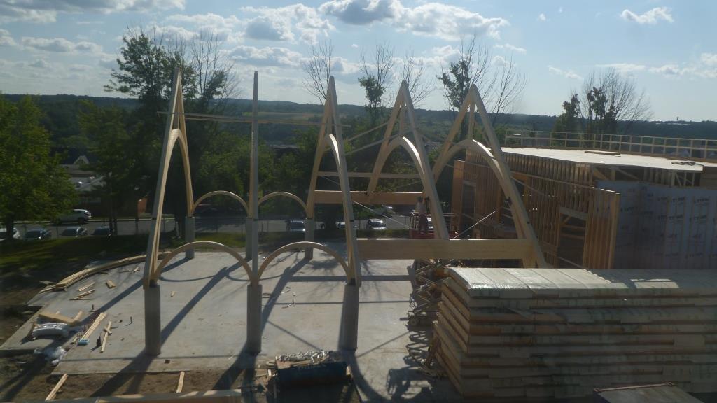 Reconstruction de l'église