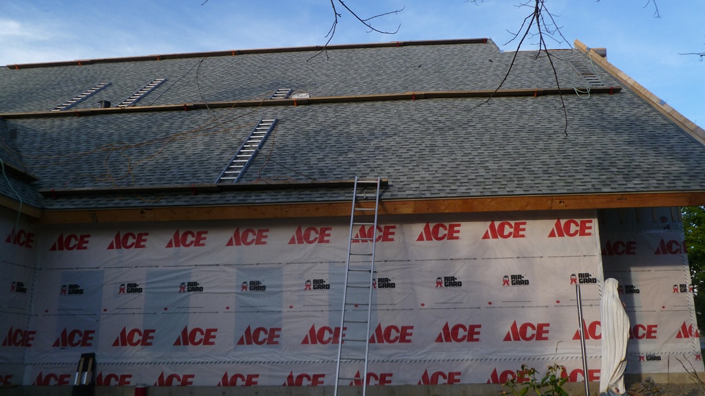 Reconstruction de l'église