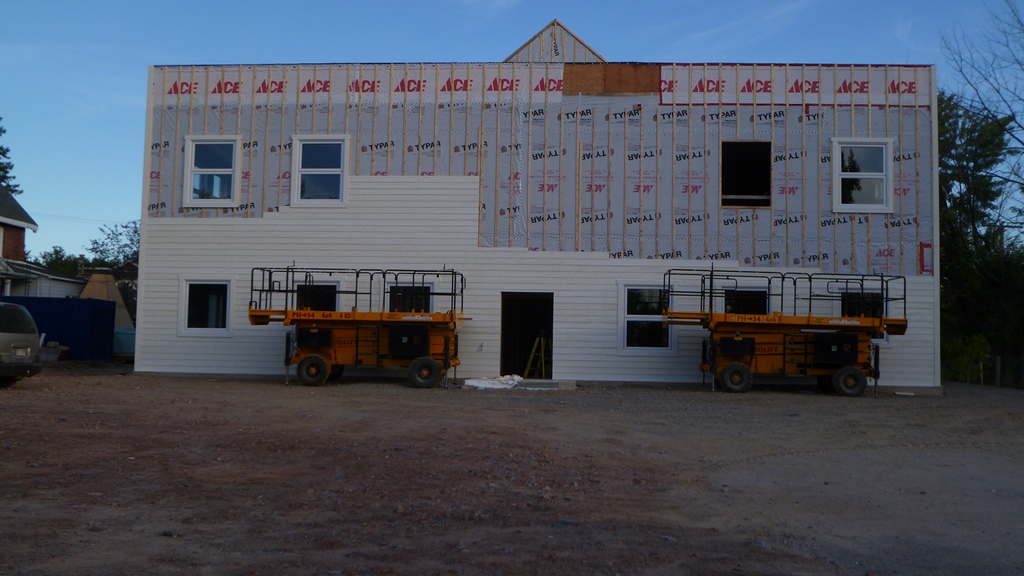 Reconstruction de l'église