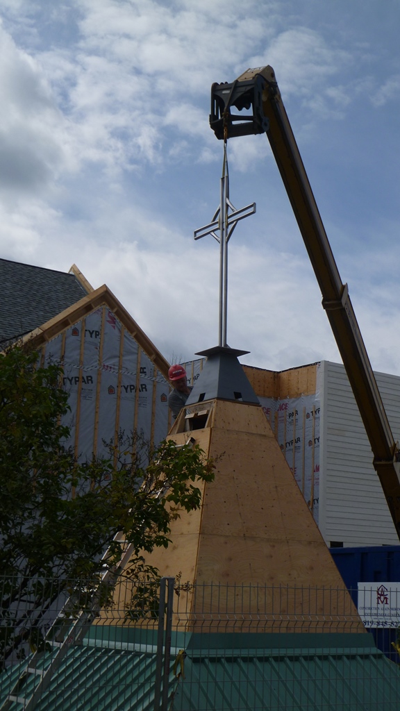 Reconstruction de l'église