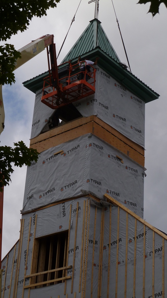Reconstruction de l'Église