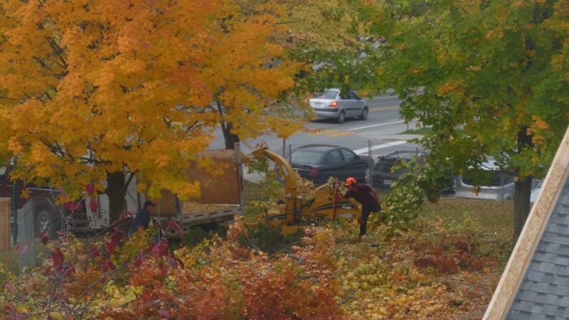 Reconstruction de l'église