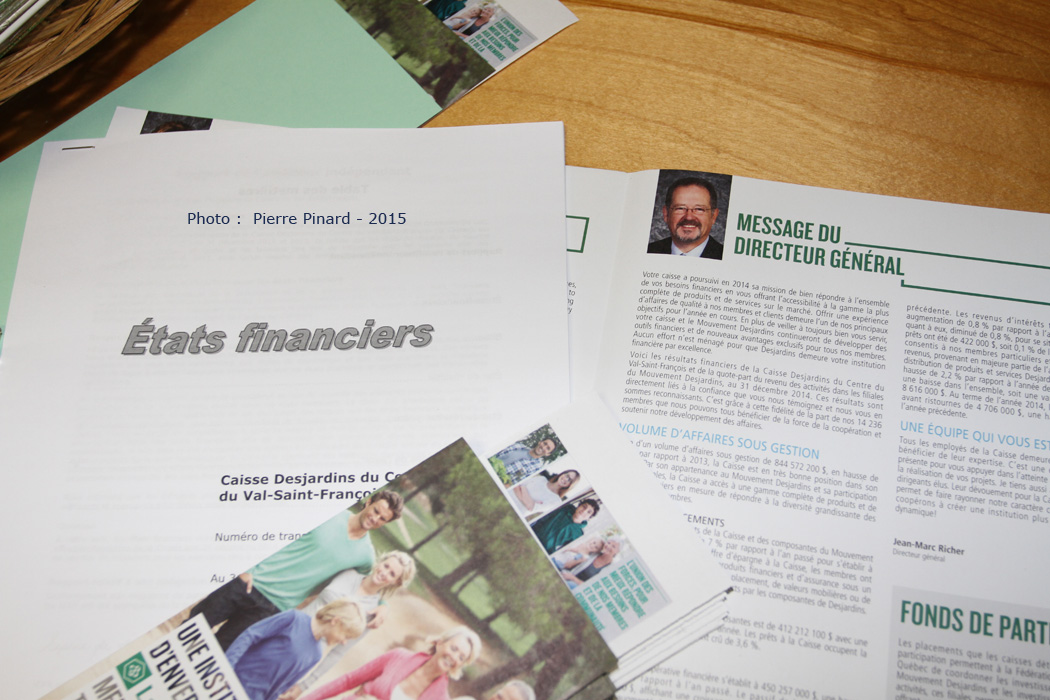 Desjardins réunion générale annuelle