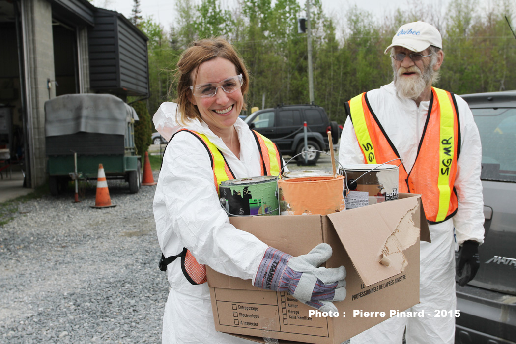 Cueillette des RDD dans le Val-Saint-François