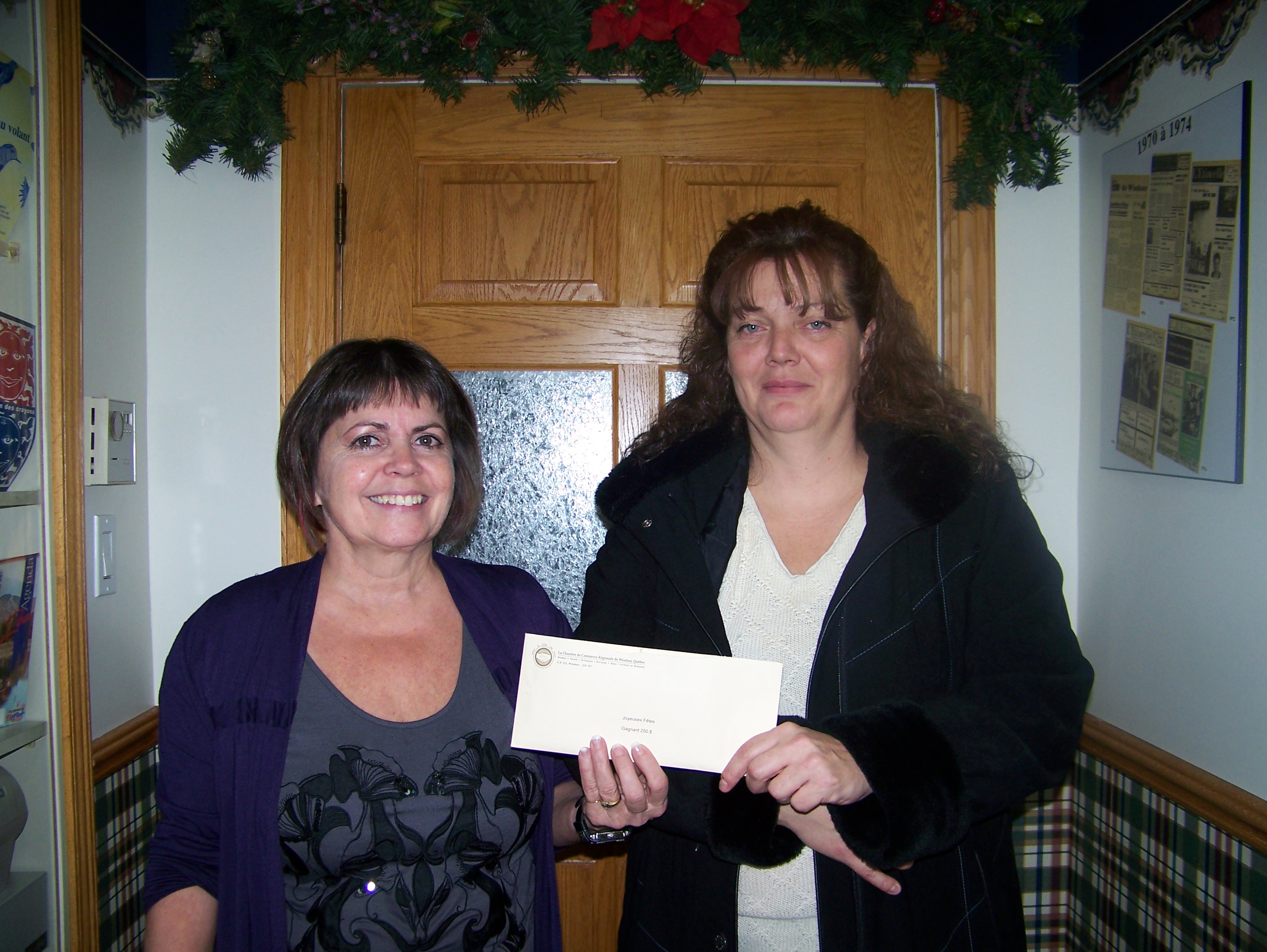 Gagnant Promotion des fêtes