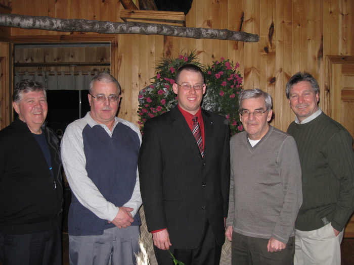 Présents à la conférence de la Chambre de Commerce