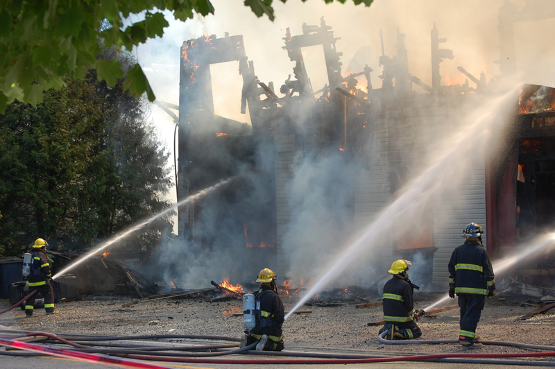 Incendie à Richmond