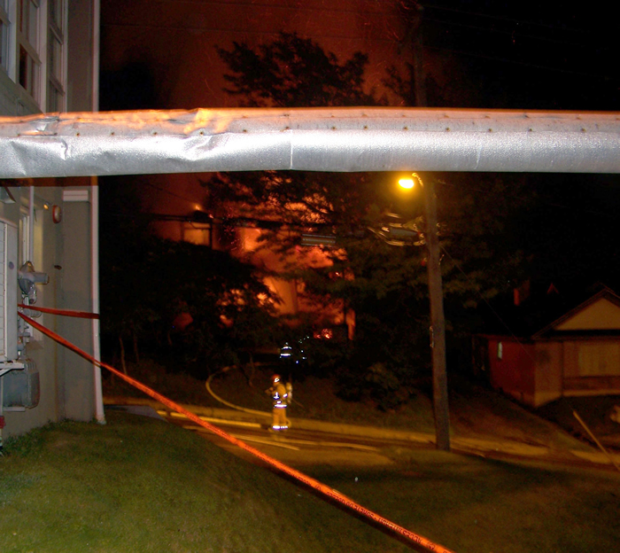 Feu rue Ambroise-Dearden