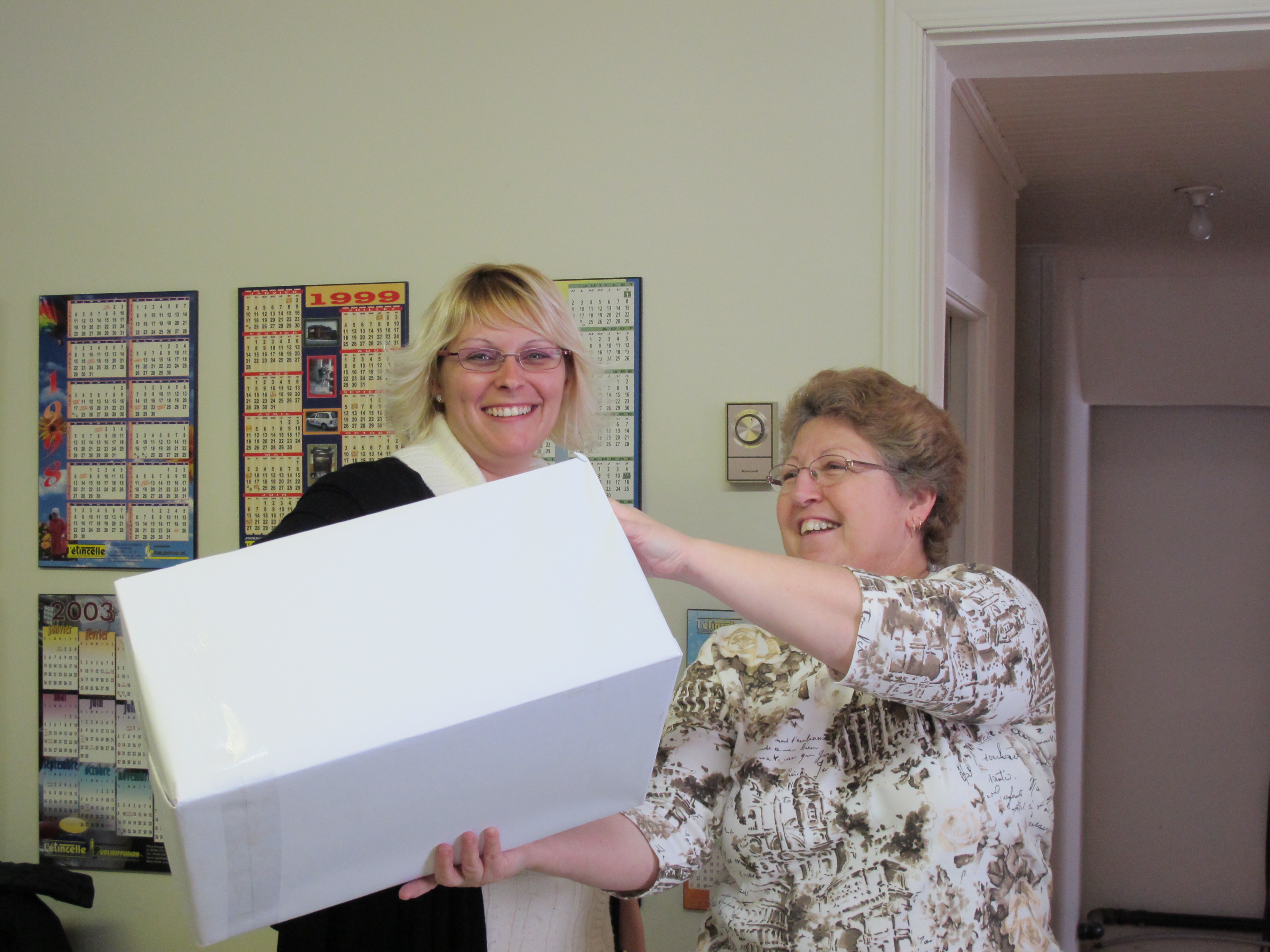 Pige Promotion des Fêtes 2010 avec la Chambre de Commerce