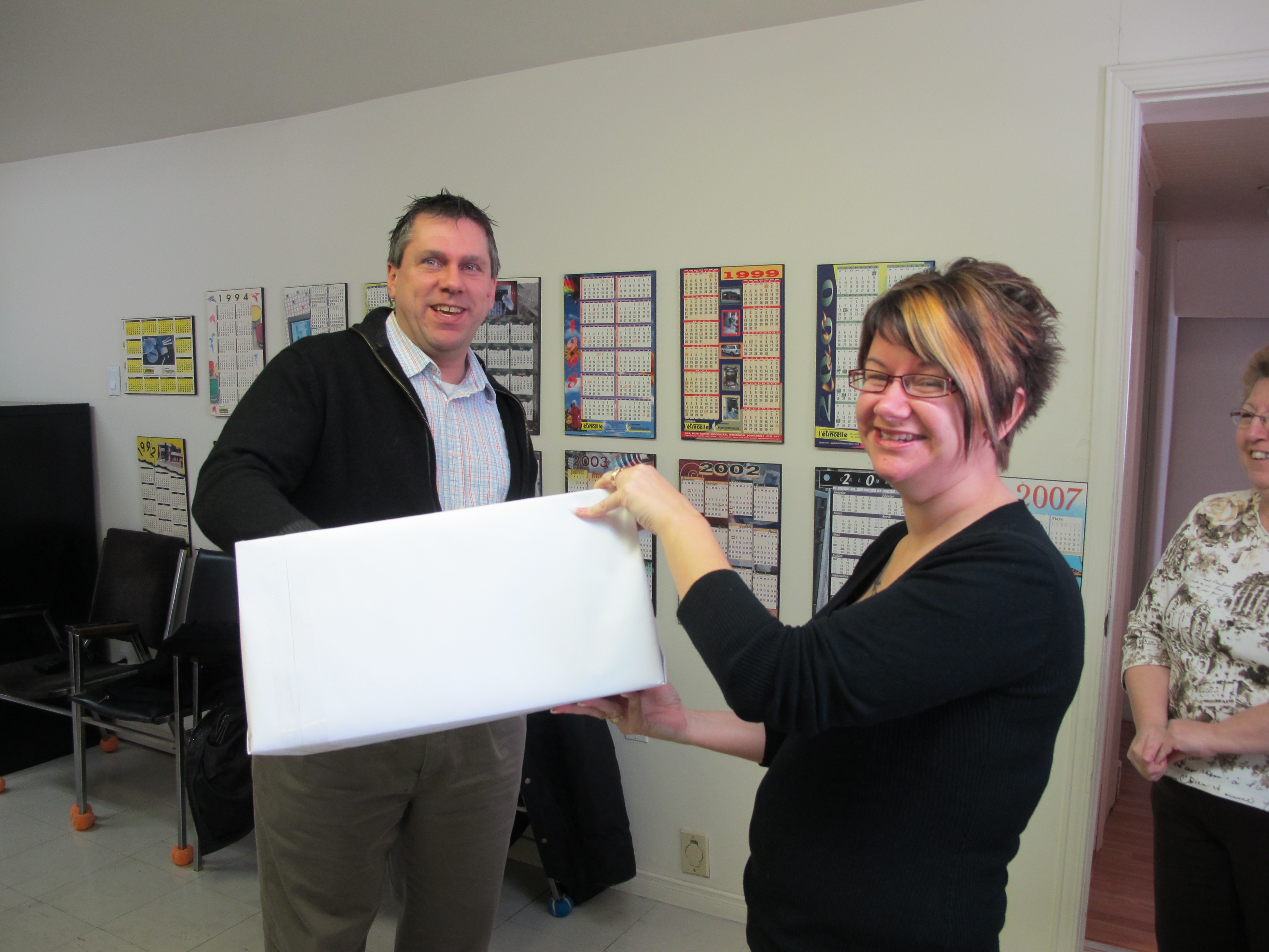 Pige Promotion des Fêtes 2010 avec la Chambre de Commerce