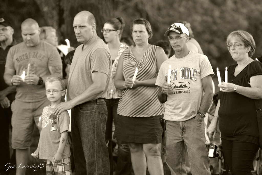 Veillée à la chandelle à Richmond