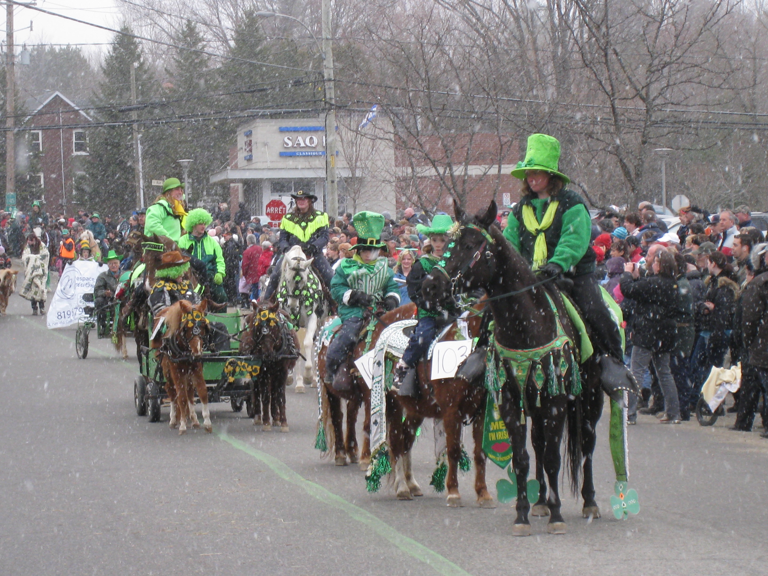 Défilé de la St-Patrick