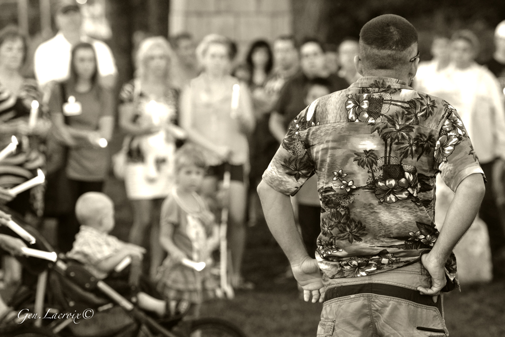 Veillée à la chandelle à Richmond