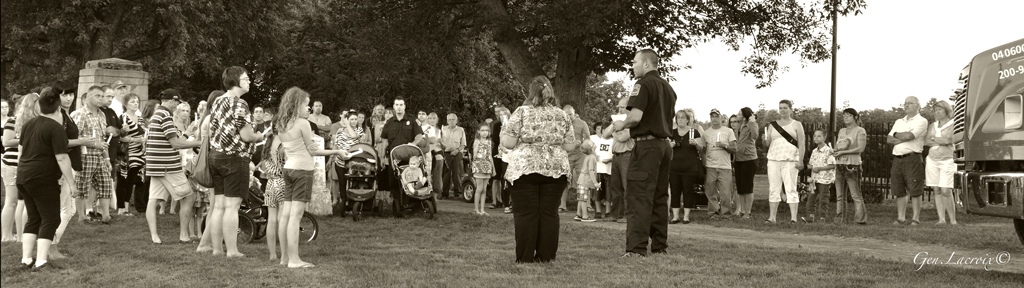 Veillée à la chandelle à Richmond