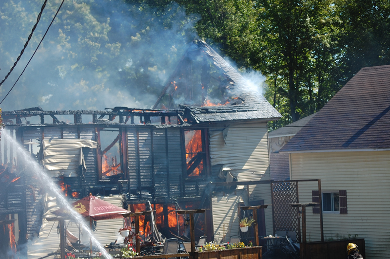 Incendie à Richmond