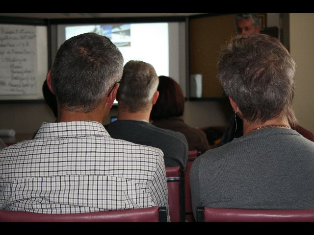 Assemblée pour les travaux du pont