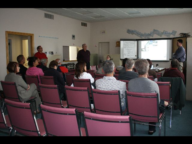 Assemblée pour les travaux du pont