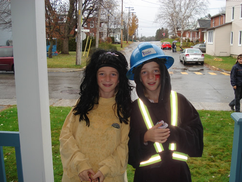 Halloween sur la rue Ambroise-Dearden