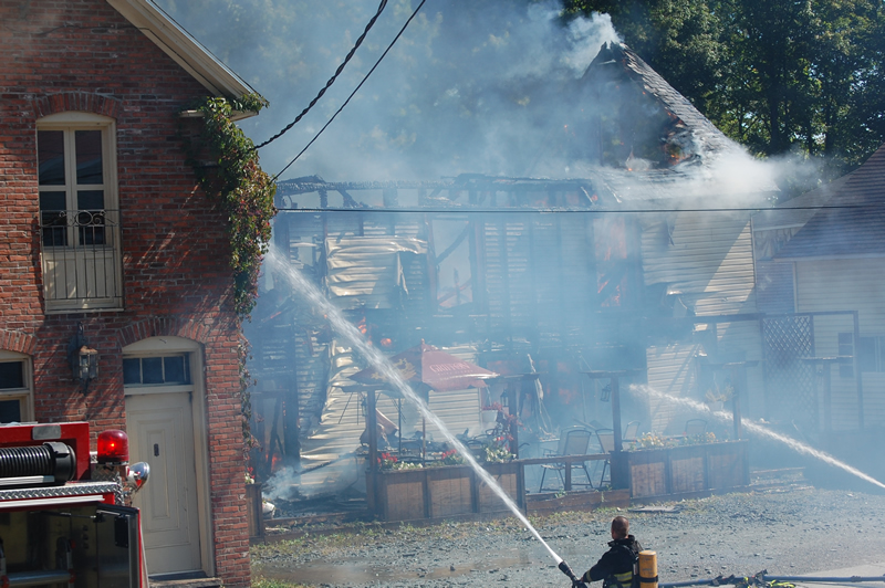 Incendie à Richmond