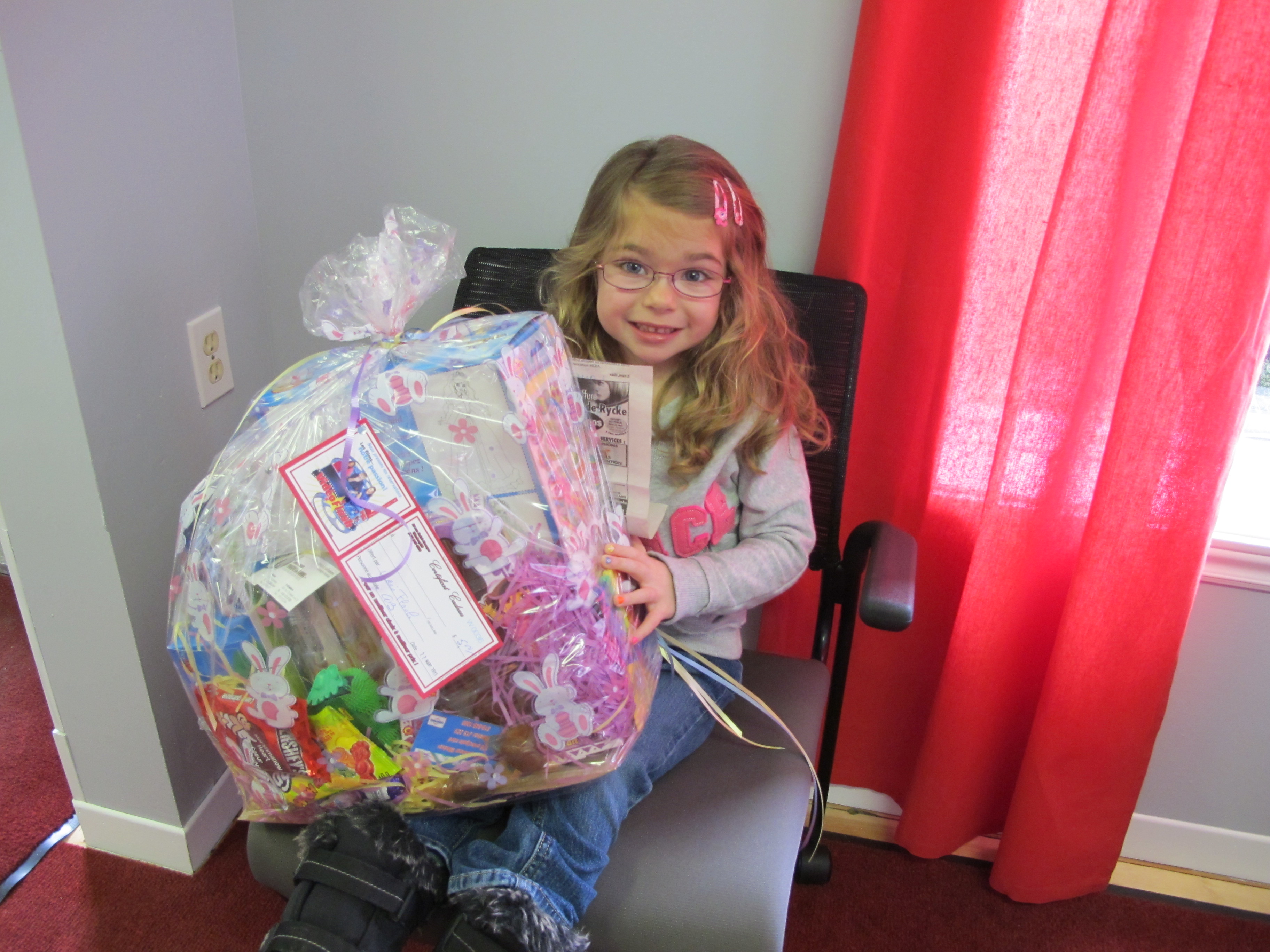 Gagnante concours de Pâques 2013