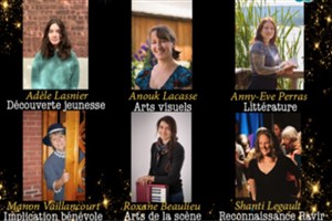 Les six lauréats des prix en culture dévoilés lors de la Célébration culturelle des Sources