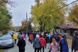 Plus de 130 personnes à la Grande Marche de Saint-Claude