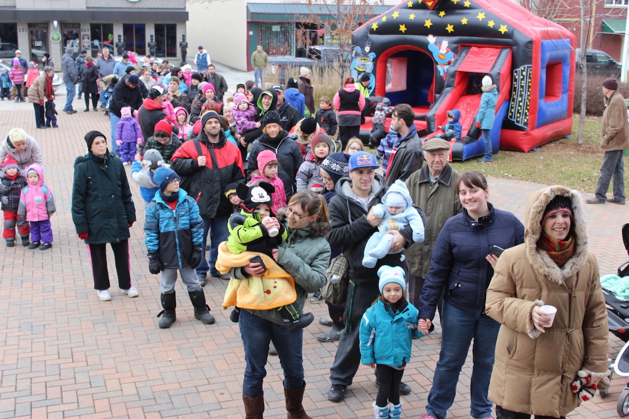 Arrivée du Père Noël