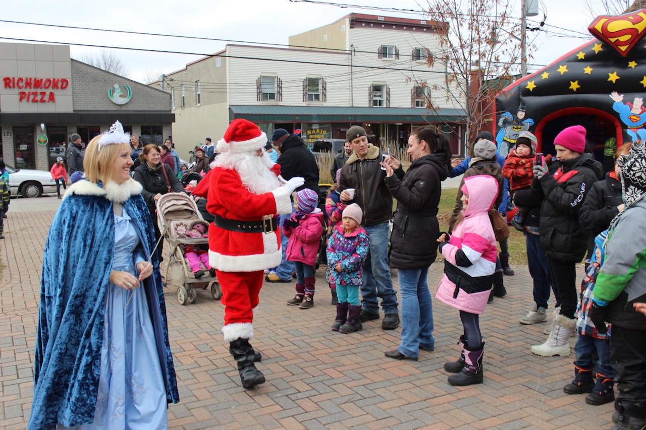Arrivée du Père Noël
