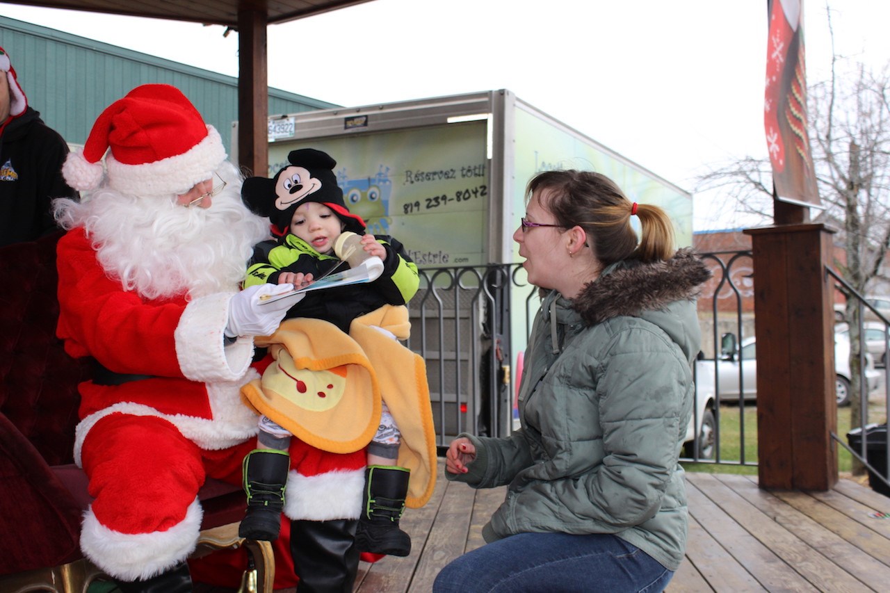 Arrivée du Père Noël