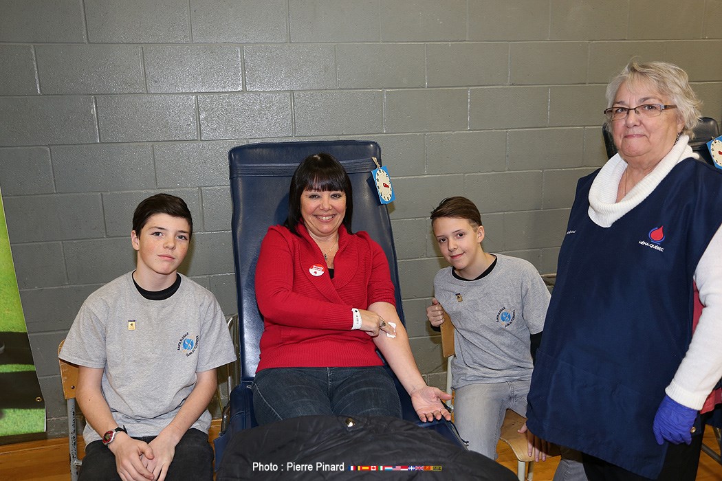 Clinique de sang au Tournesol