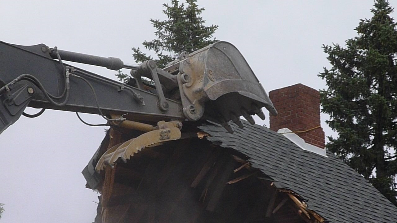 Démolition du Presbytère