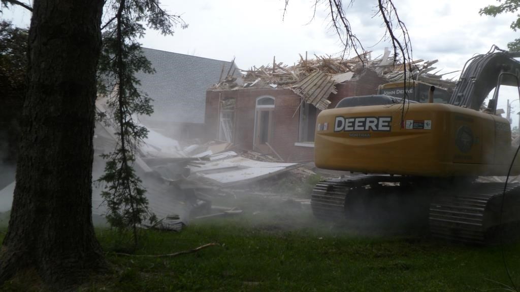 Démolition du Presbytère