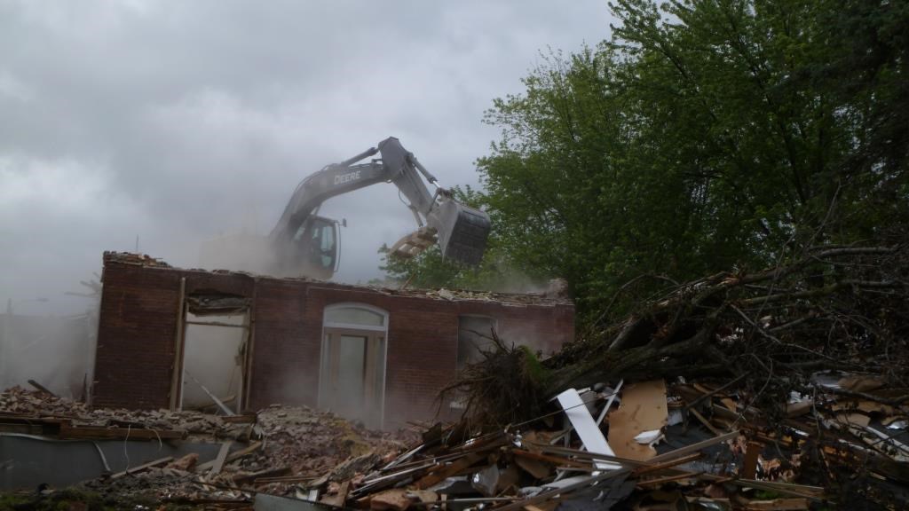 Démolition du Presbytère