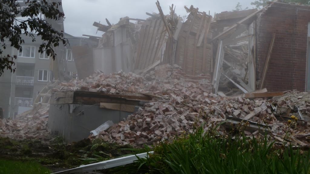 Démolition du Presbytère