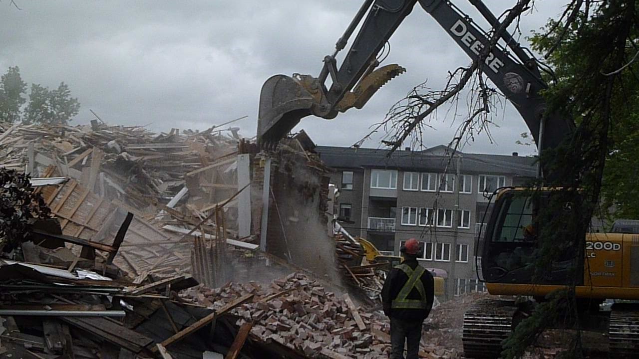 Démolition du Presbytère