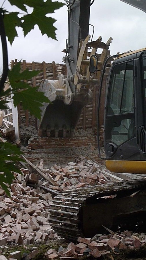 Démolition du Presbytère