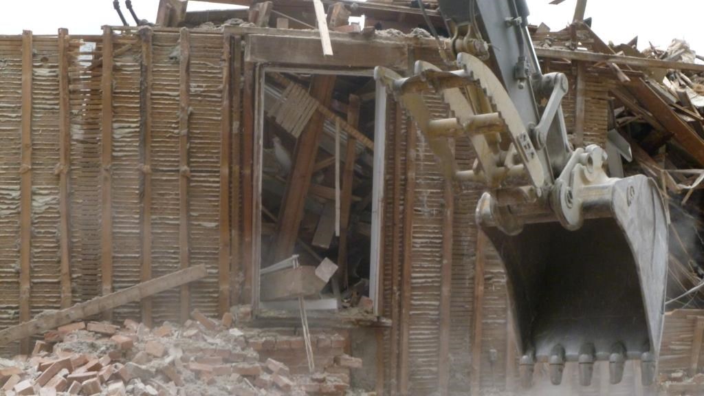 Démilition du Presbytère