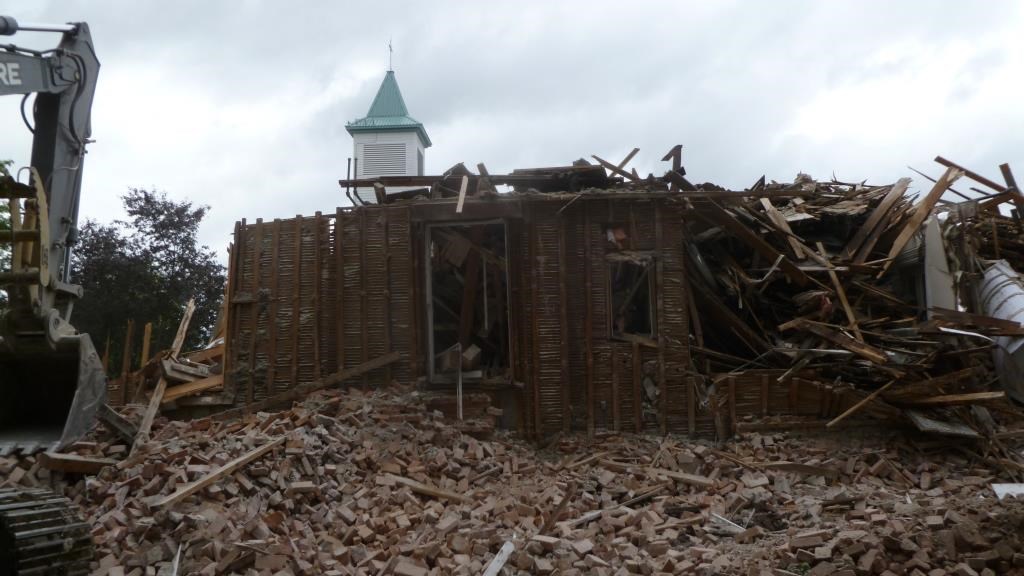 Démilition du Presbytère