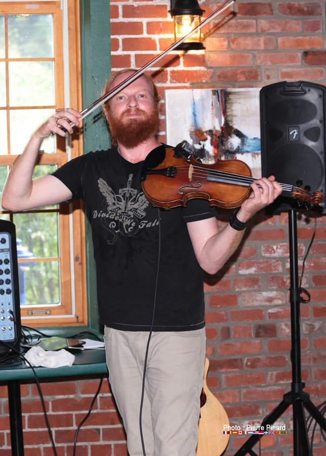 Marc Angers à la Poudrière