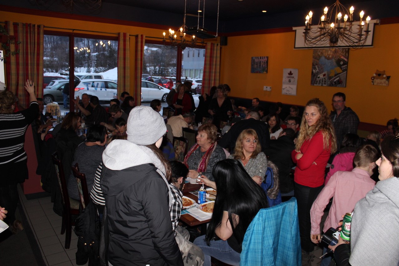 Souper bénéfice au Bonheur d'Italie