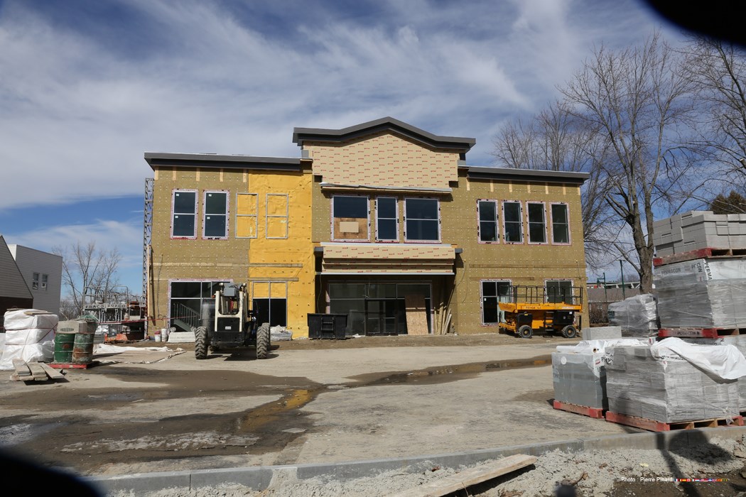 La nouvelle pharmacie prend forme