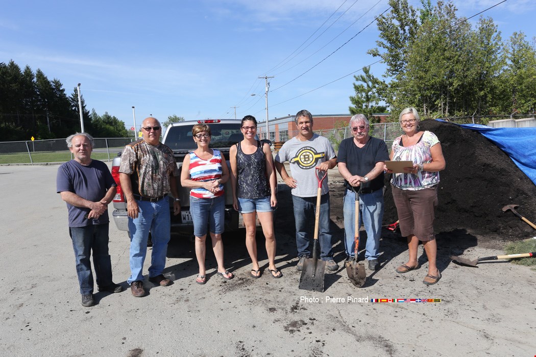 Distribution de compost à Windsor