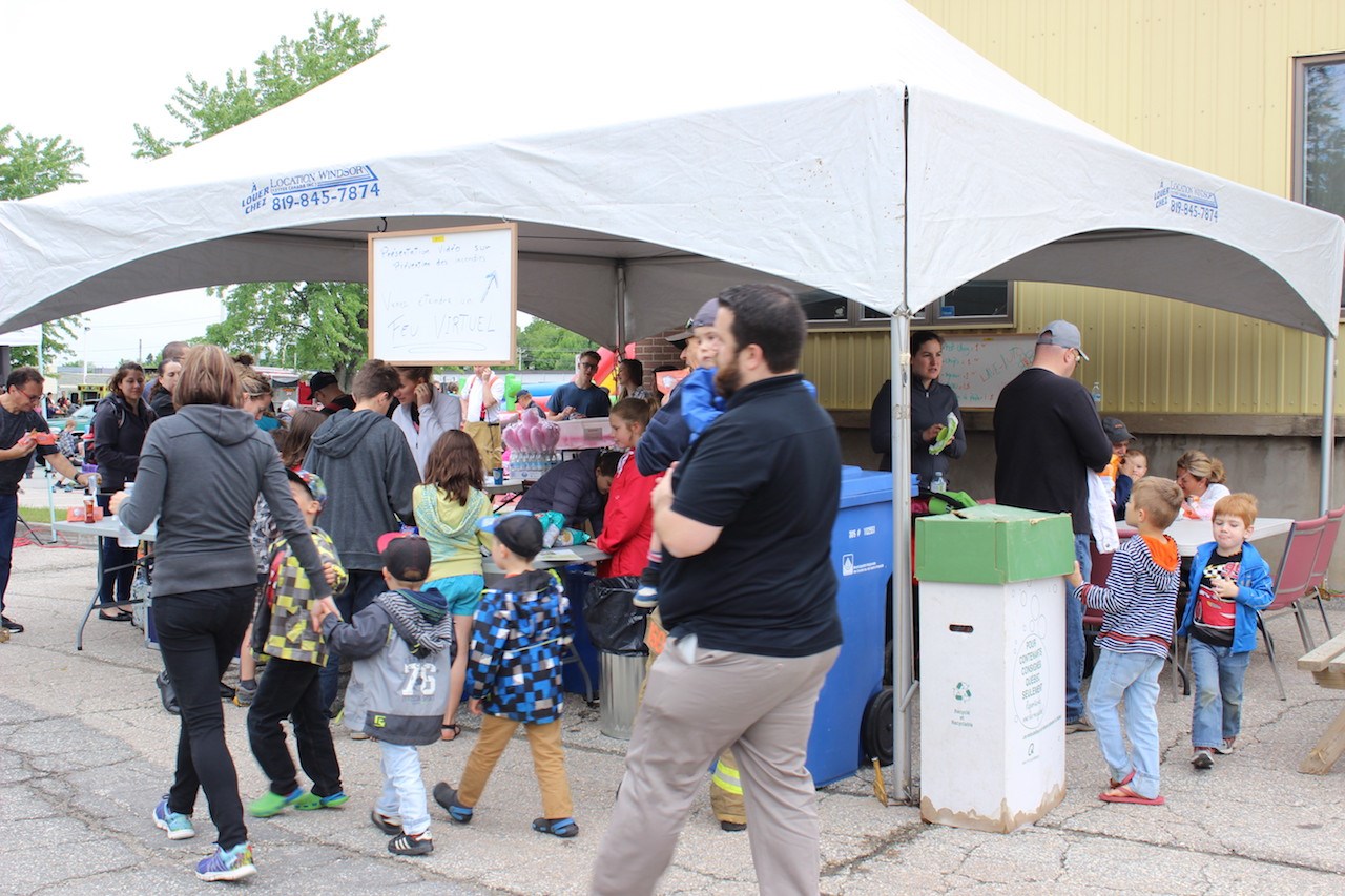 Lave-auto des pompiers 2016