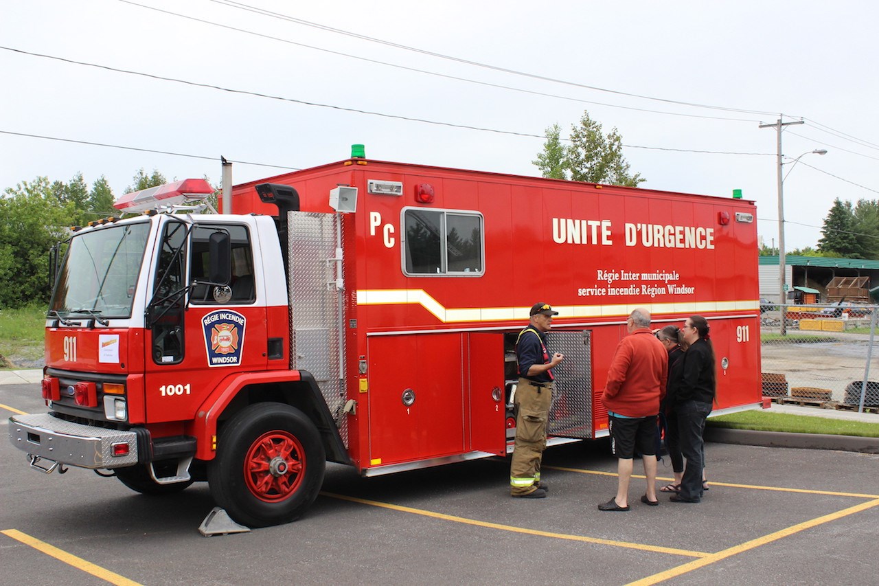 Lave-auto des pompiers 2016
