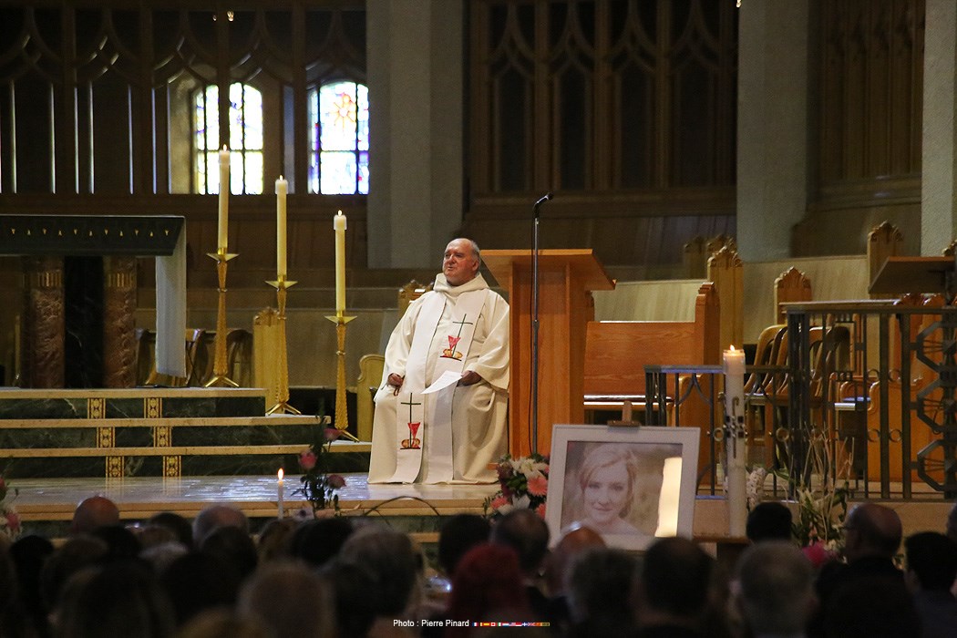 Sarah-Ève Fontaine à son dernier repos