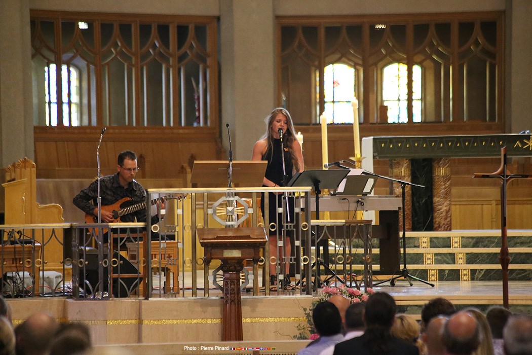 Sarah-Ève Fontaine à son dernier repos