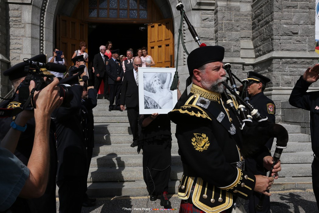 Sarah-Ève Fontaine à son dernier repos